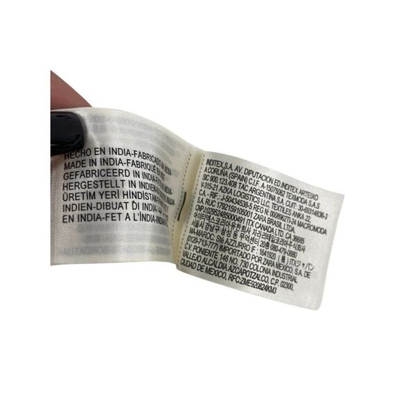 Zara Icons Womens Vest Top XS Ivory Silk Embellished Open Sheer Chiffon NWOT - Picture 4 of 11